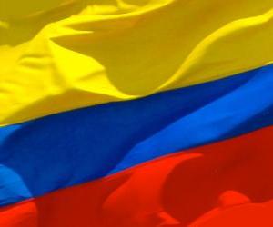 yapboz Kolombiya Cumhuriyeti bayrağı